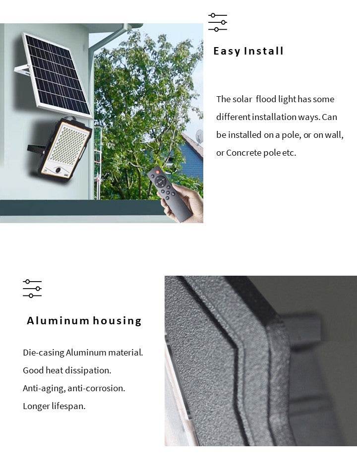 Solar Security Lights With WIFI Camera (100W) - DMC Wholesale