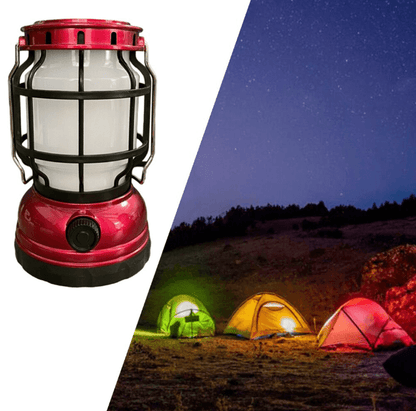 Retro Classic Camping Lantern Energy LED Lamp - DMC Wholesale