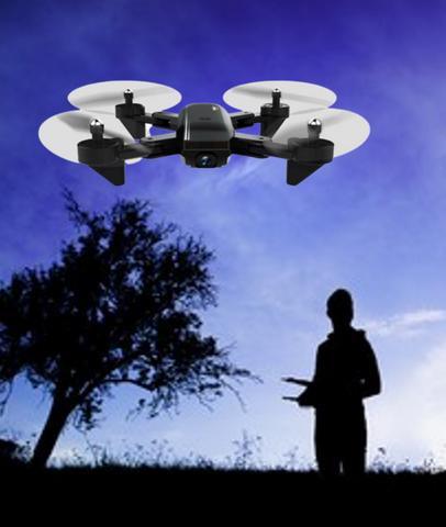 P10 Drone with 4k Camera - Alt View