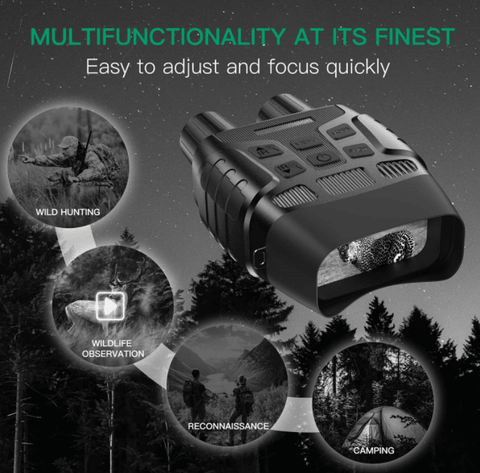 Infrared Night Vision Binoculars - Alt View