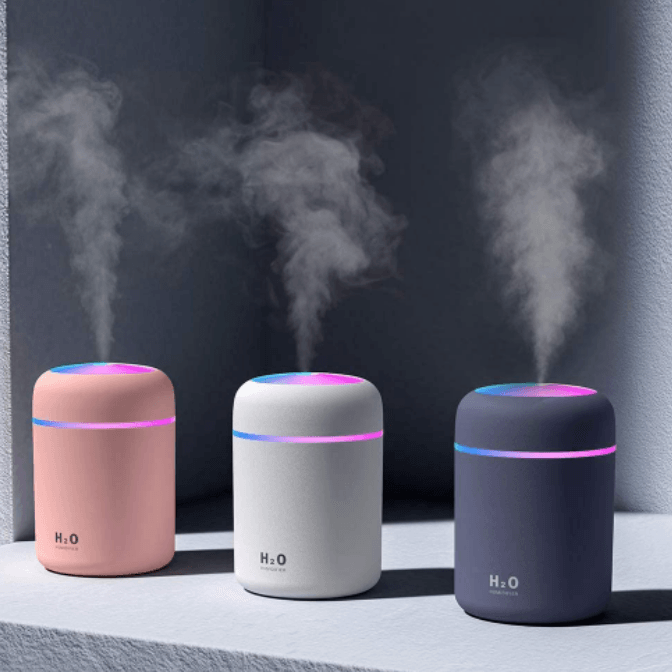 Colorful Cool Mini Humidifier (300ml) - DMC Wholesale