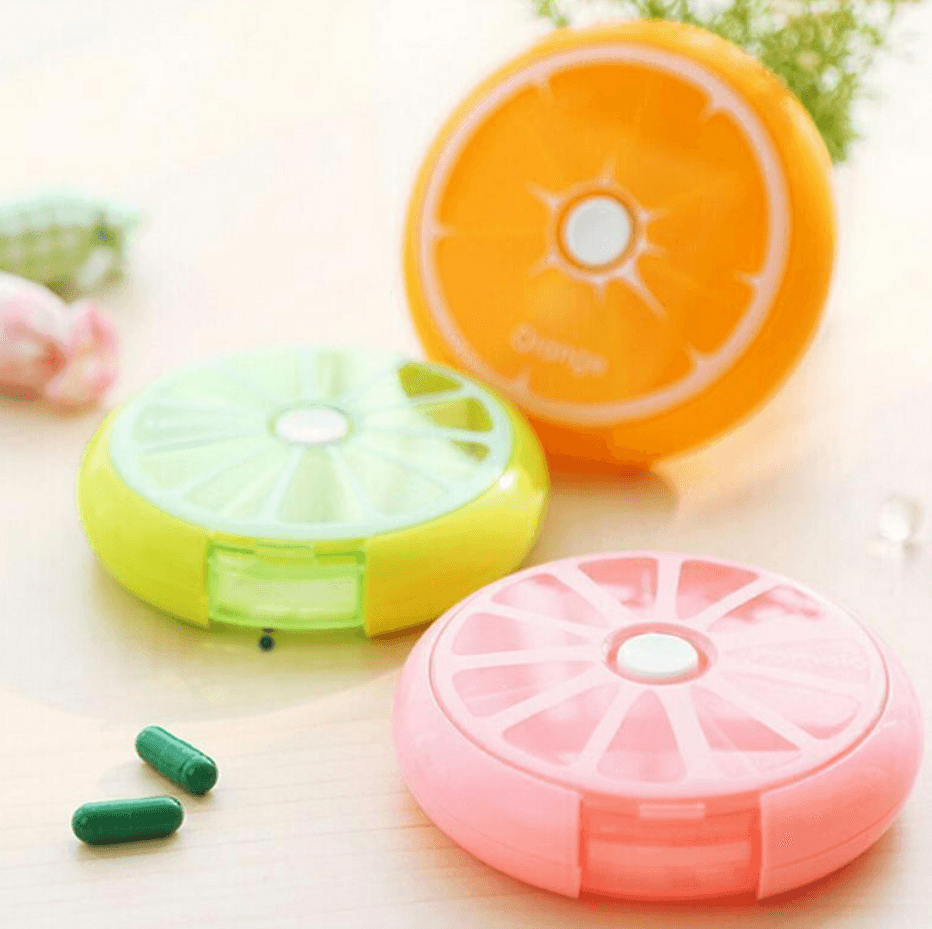 Cute Fruity Pill Organiser - DMC Wholesale