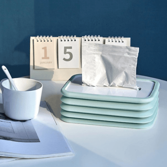 Foldable Silicone Tissue Box - DMC Wholesale