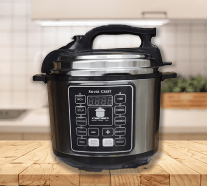 Silver Crest 6L Digital Smart Pressure Cooker - DMC Wholesale