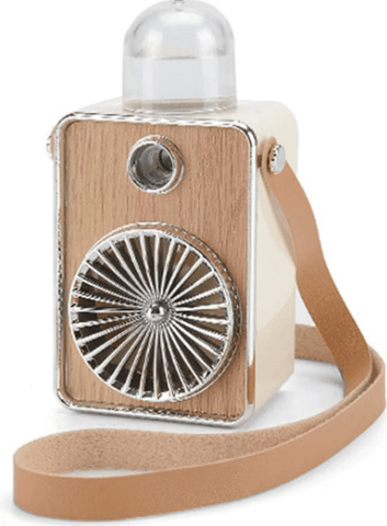 Mini Portable Retro Spray Fan - Alt View