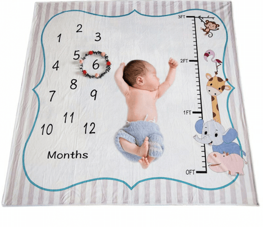 Baby Monthly Milestone And Photography Blanket - DMC Wholesale
