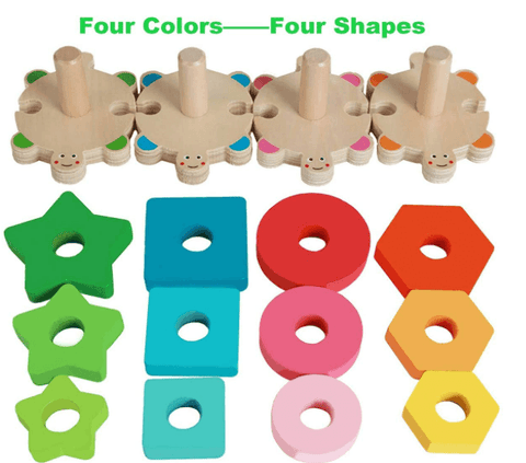 Turtle Shape Sorter Toy - Alt View