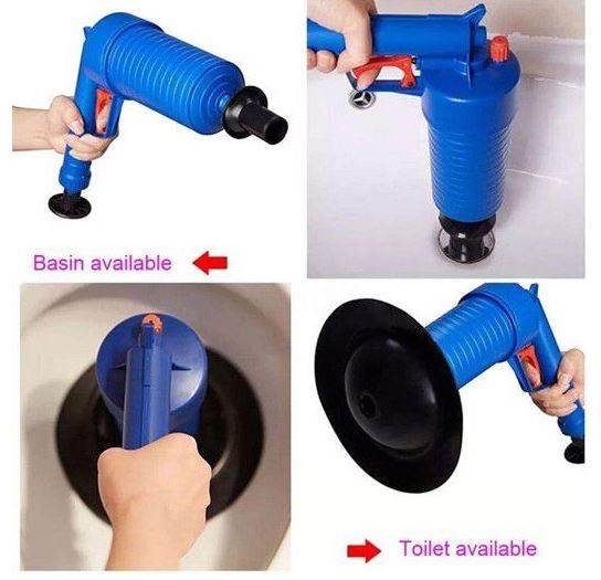 Compressed Air Drain Blaster Pump Plunger And Suckers - DMC Wholesale