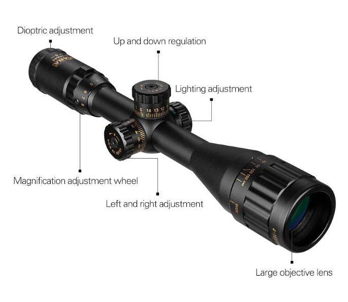 Tactical Light Up Hunting Rifle Scope - DMC Wholesale