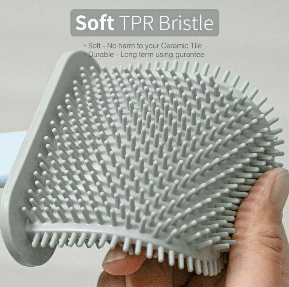 Silicone Flex Toilet Brush With Holder - DMC Wholesale