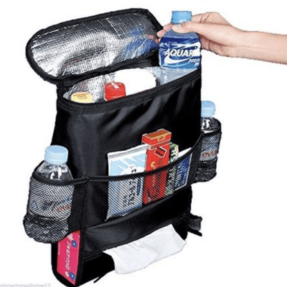 Car Back Seat Organizer with Cooler Bag - DMC Wholesale