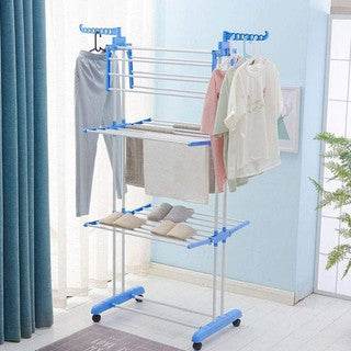 Foldable Steel Cloth Hanger (3 Tier) - DMC Wholesale