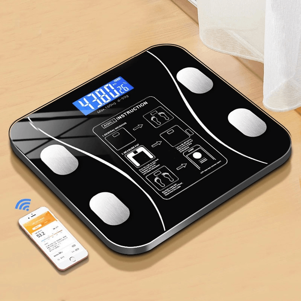 Battery Operated Smart Wireless Body Scale - DMC Wholesale