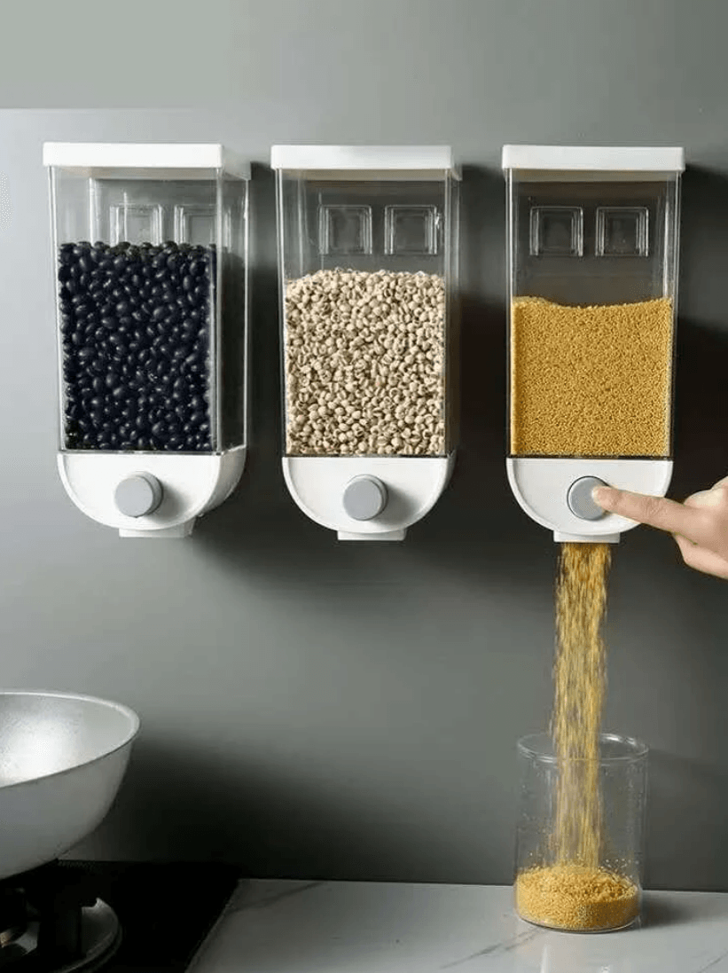 Wall Mounted Cereal Dispenser (Small)(1L) - DMC Wholesale