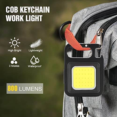 Mini 800 Lumens COB Keychain - DMC Wholesale