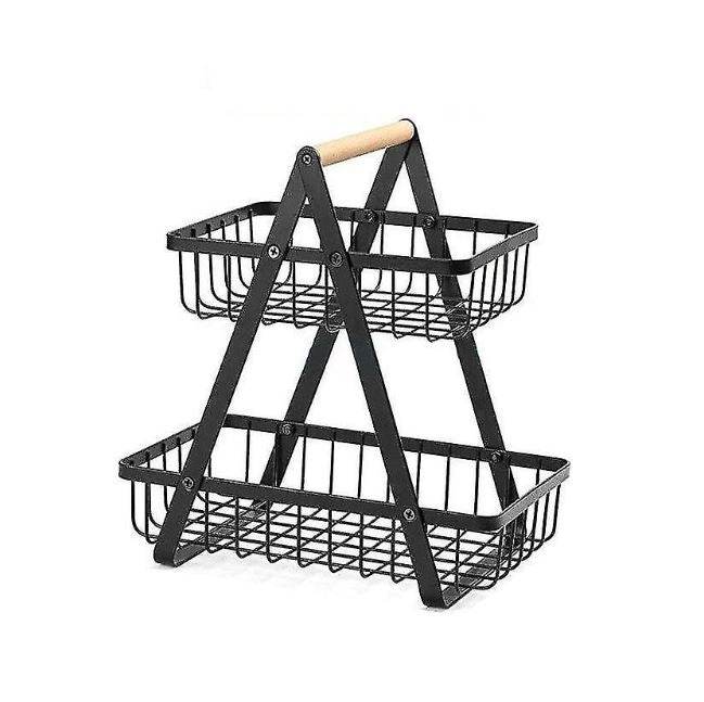 Metal Stack Rack (2 Tier) - DMC Wholesale