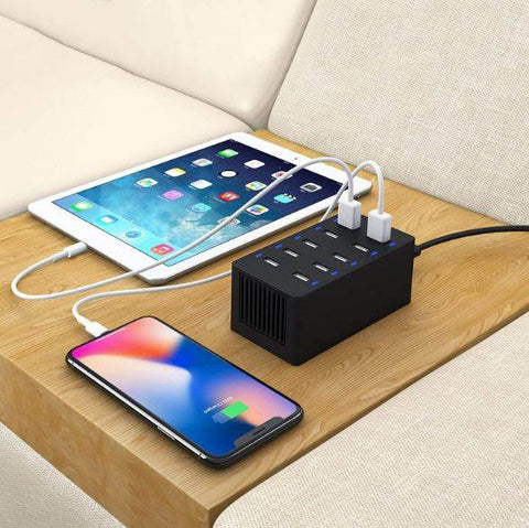 USB Charging Station (10 Port) - Alt View