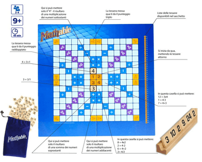 Mathable Deluxe Board Game - DMC Wholesale