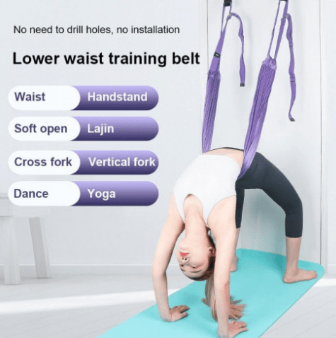 Adjustable Aerial Yoga Strap Hammock Swing - DMC Wholesale