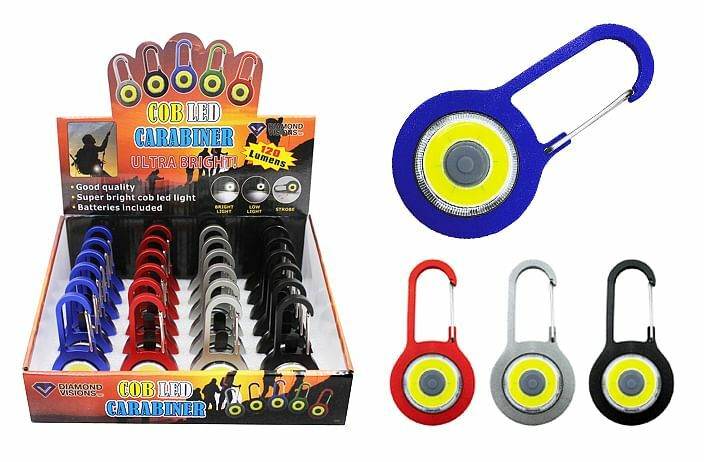 Mini LED Key Light With Carabiner - DMC Wholesale
