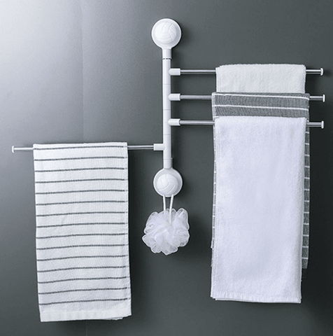 Suction Cup Towel Rack - Alt View
