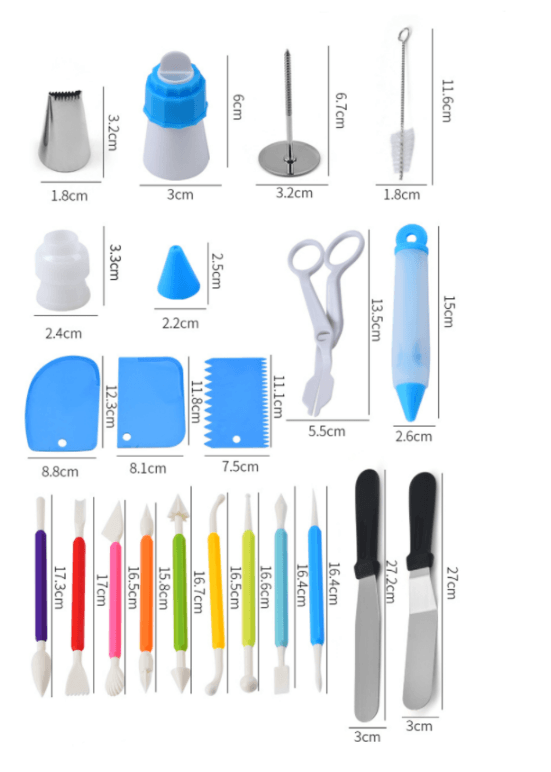 Cake Decorator (66 pcs) - DMC Wholesale