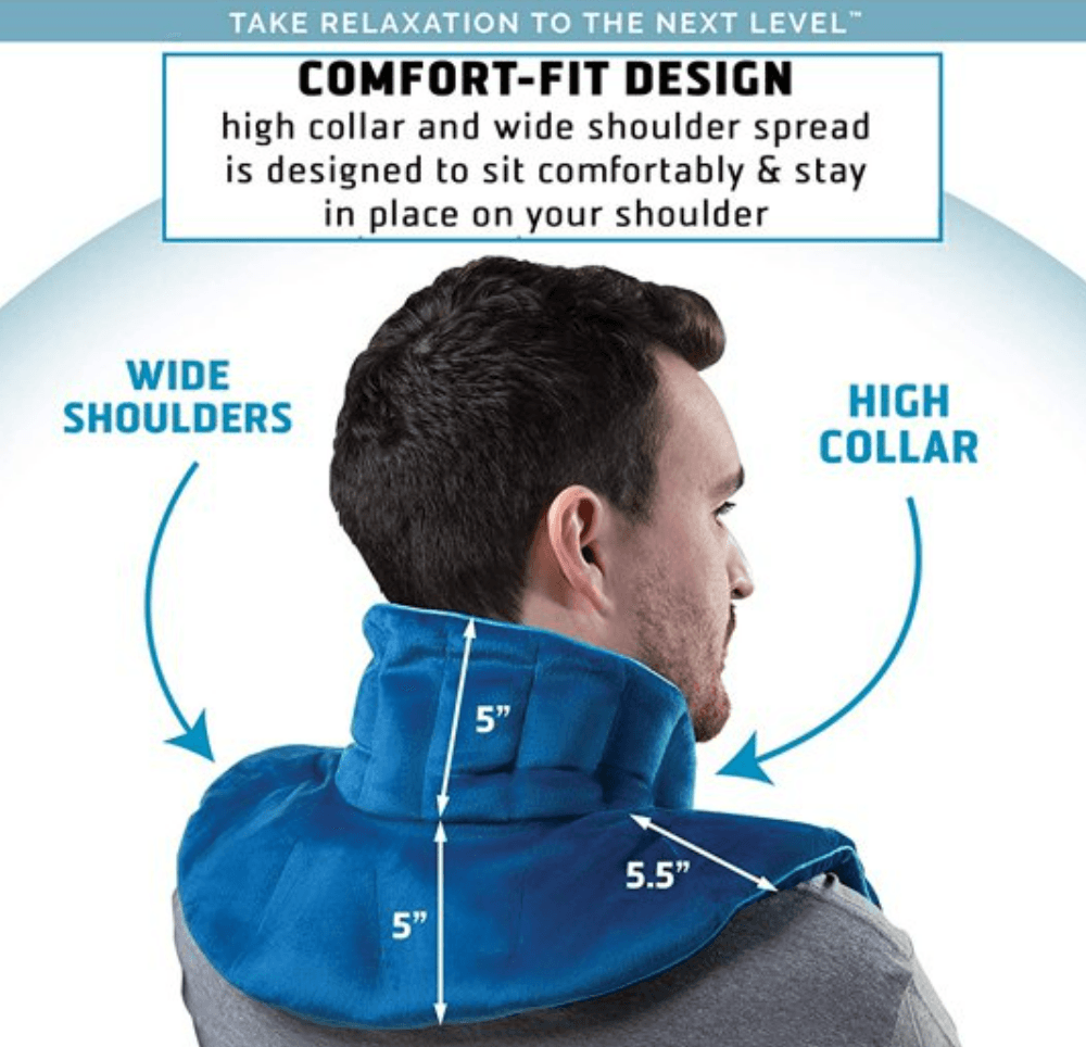 ThermaComfort Weighted Hot or Cold Neck Wrap - DMC Wholesale