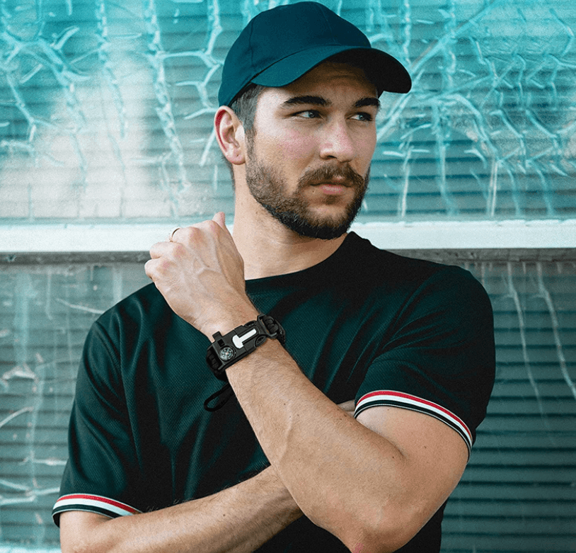 Paracord Firestarter Survival Bracelet - DMC Wholesale