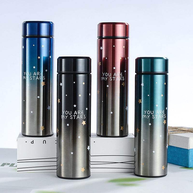 Vacuum Flask With Temperature Display (Stars)(500ml) - DMC Wholesale