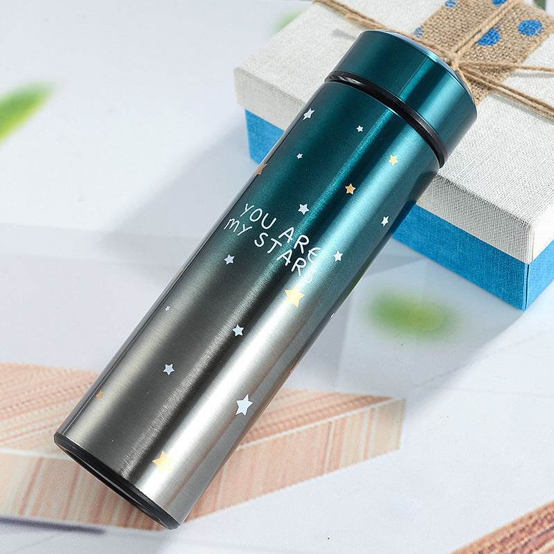 Vacuum Flask With Temperature Display (Stars)(500ml) - DMC Wholesale