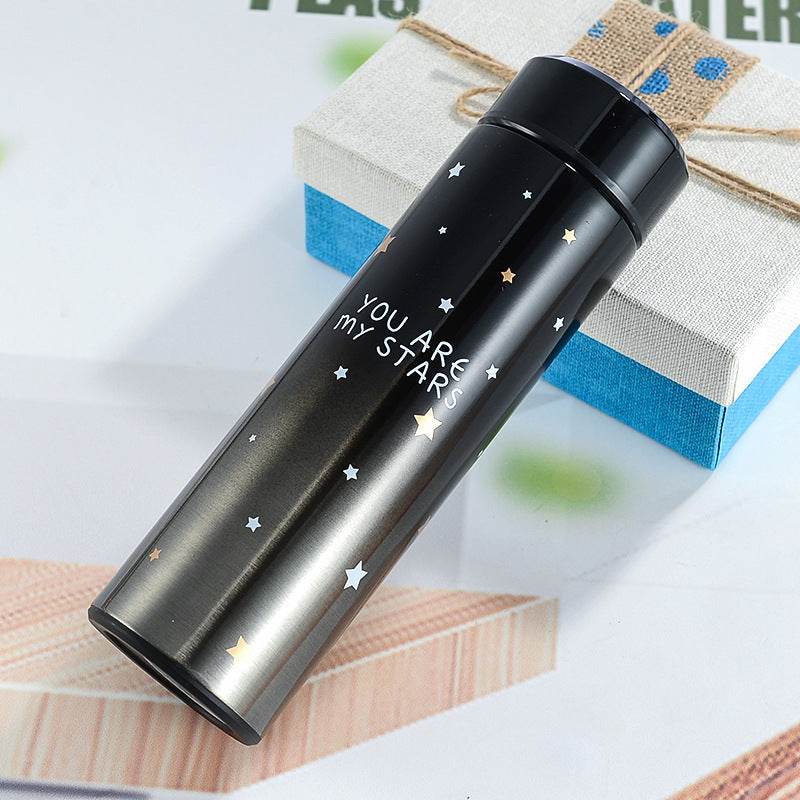 Vacuum Flask With Temperature Display (Stars)(500ml) - DMC Wholesale