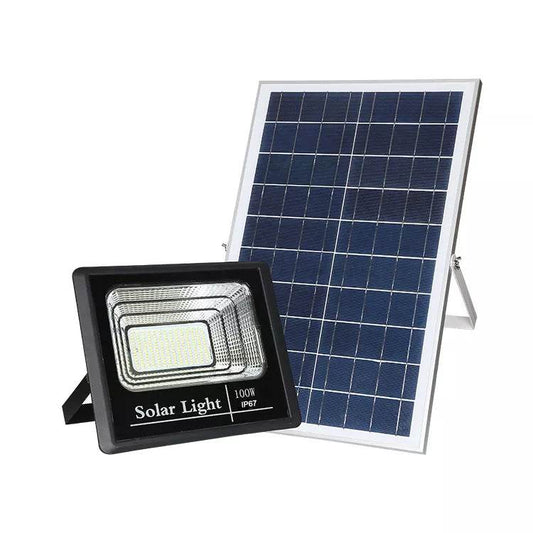 LED Solar Floodlight with Solar Panel (200W) - DMC Wholesale