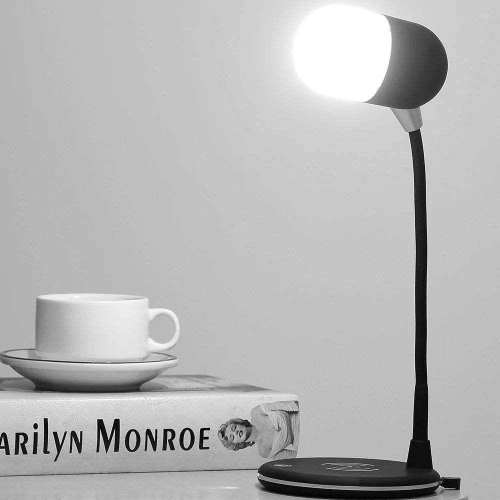 3in1 Smart Speaker, Charging Lamp - DMC Wholesale