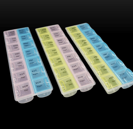 Weekly Pill Organiser (14 Compartment) - DMC Wholesale