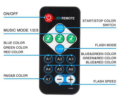 Sound Activated LED Disco Ball - DMC Wholesale